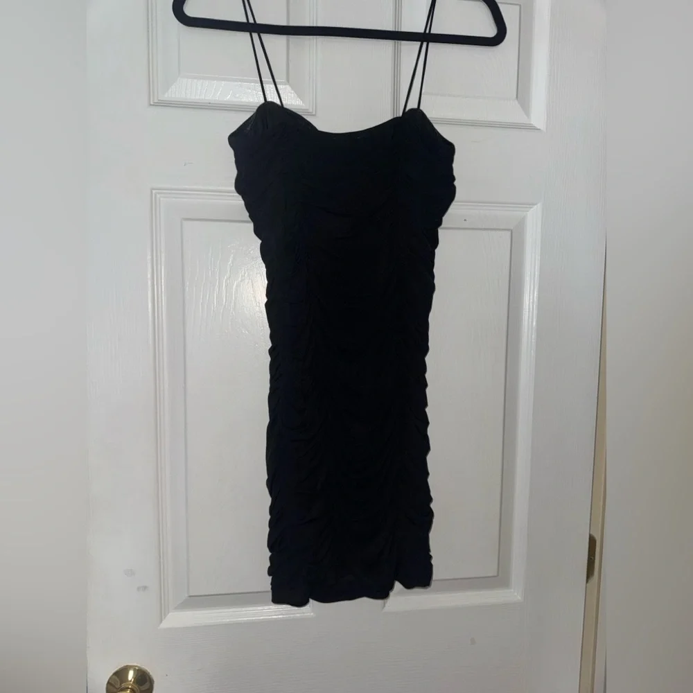 Princess Polly "I Want You" Mini Dress in Black US 10 - Picture 2 of 7